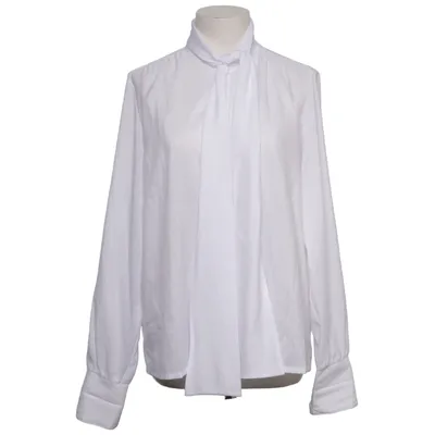 Pussy bow blouse (White) from Mario Rosella Polyester