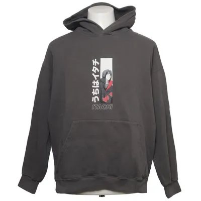 Sweat à capuche (Gris) de Pull & Bear Coton, Polyester