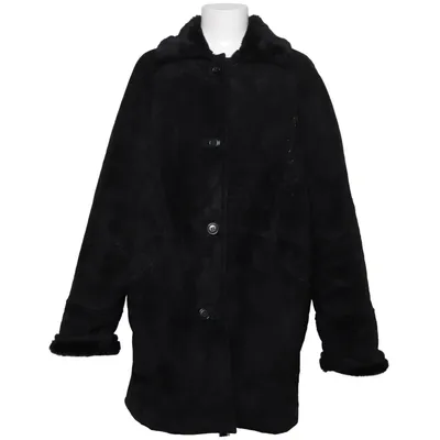 Shearling jacket (Black) from Saki Acrylic, Leather