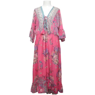 Dress (Pink, Multicolored) from Tredy Polyester