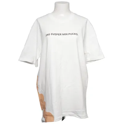 T-shirt (Wit, Bruin, Oranje) van Pucko Katoen