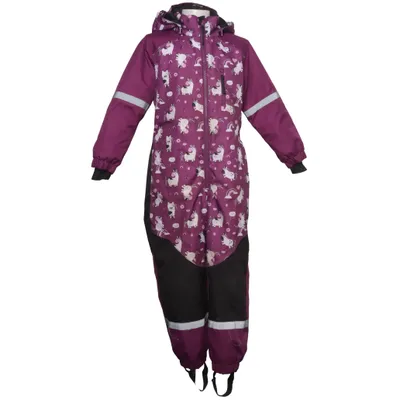 Overall (Lila, Svart) från Take Off Polyester