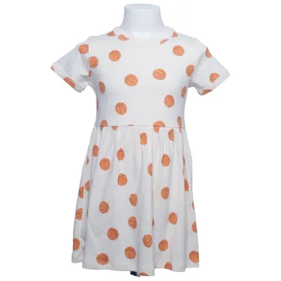 Klänning (Beige, Orange) från Mini Rodini Bomull