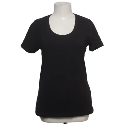 T-shirt (Zwart) van Newbody Katoen, Elastaan