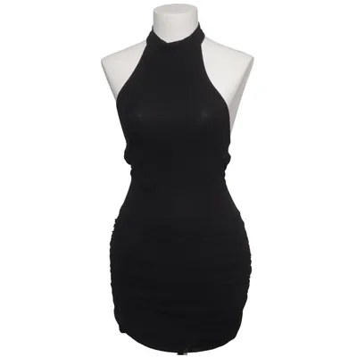 Halternek jurk (Zwart) Elastaan, Viscose