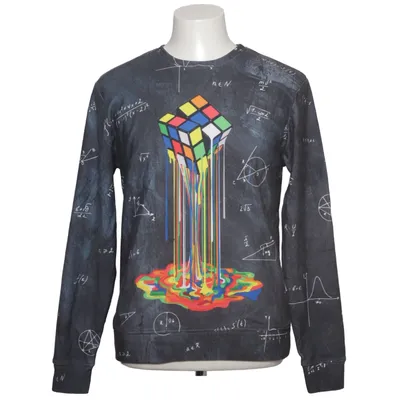 Sweatshirt (Gray, Multicolored) from Mr Gugu & Miss Go Cotton, Polyester