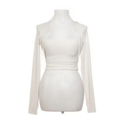 Bolero (Beige) from Sisterly Tribe Elastane, Recycled polyester