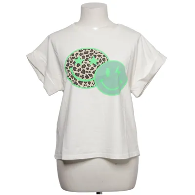 T-shirt (Vit, Grön, Flerfärgad) från OOTD Bomull