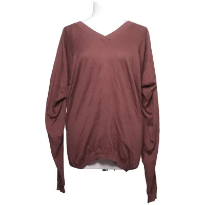 Långärmad t-shirt (Brun) från Witchery Kashmir, Bomull, Silke