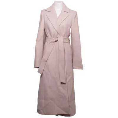 Frakke (Beige) fra Mango Akryl, Bomuld, Polyamid, Polyester, Uld