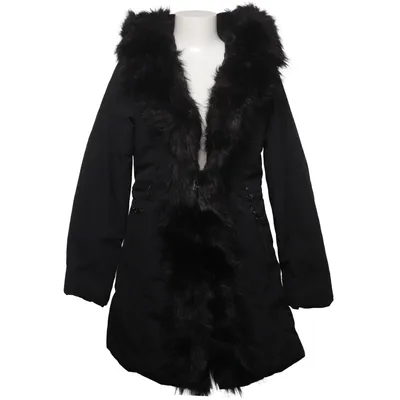 Winterjas (Zwart) van Nature Polyester