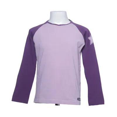 Långärmad t-shirt (Lila) från Villervalla Elastan, Ekologisk bomull