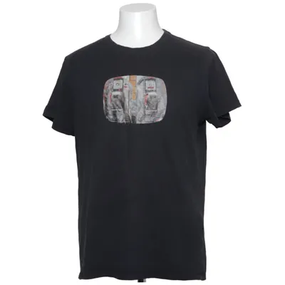 T-shirt (Sort, Flerfarvet) fra WeSC Bomuld, Elastan