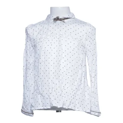 Blouse (White, Brown) from Mayoral Viscose