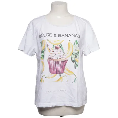 T-shirt (Vit, Flerfärgad) från Einstein & Newton Ekologisk bomull