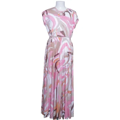 Maxikjole (Pink, Brun, Hvid) fra Hallhuber Elastan, Polyester
