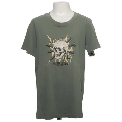 T-shirt (Groen) van Jack & Jones Katoen, Elastaan