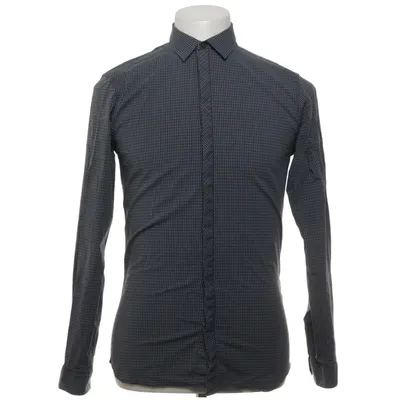 Skjorta (Blå, Vit) från Emilo Bomull, Elastan