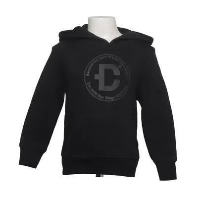 Sweat à capuche (Noir) de DirtCult Coton, Polyester