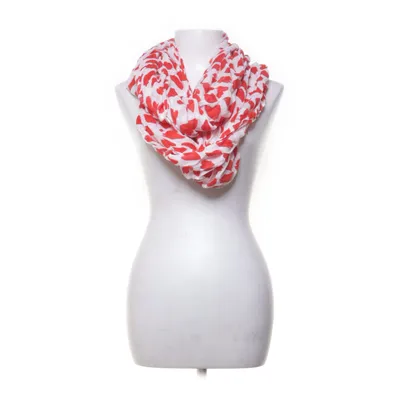 Infinity Schal (Weiß, Rot) von Accessories MQ Viskose