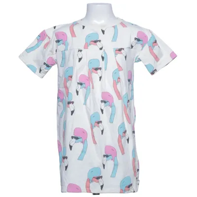 T-shirt (White, Multicolored) from Gardner and the Gang Elastane, Organic cotton
