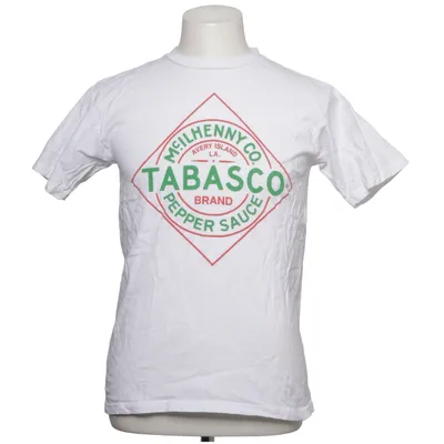 T-shirt (White) from Tabasco Cotton
