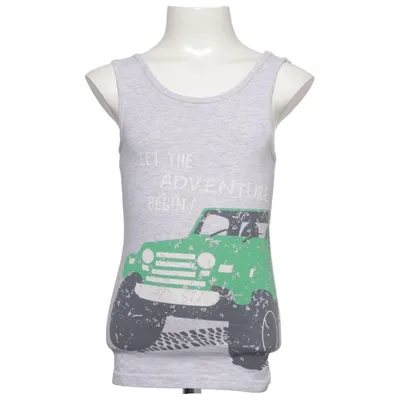 Tanktop (Grijs, Groen, Zwart) van Topolino Katoen, Elastaan