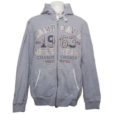 Kapuzenpullover (Grau) von Camp David Baumwolle, Polyester