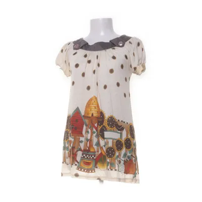 Klänning (Brun, Gul, Beige) från Yumi