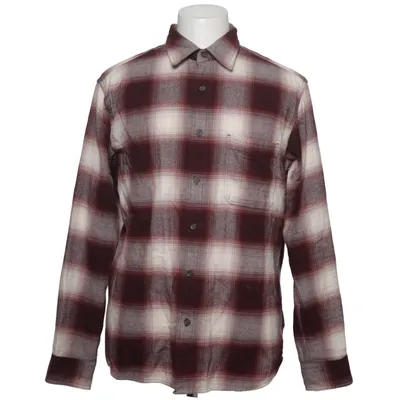 Flanellhemd (Rot, Weiß) von Uniqlo Baumwolle