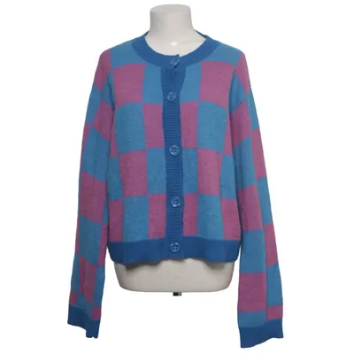 Cardigan (Bleu, Rose) de NA-KD Acrylique, Polyamide, Laine
