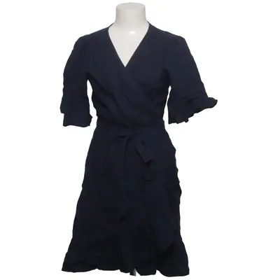 Wrap dress (Blue) from Gap Linen