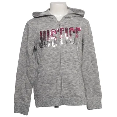 Capuchon sweater (Grijs) van Justice Katoen, Polyester
