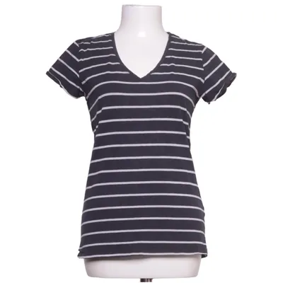 Topp (Svart, Vit) från Basic Apparel Elastan, Ekologisk bomull