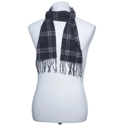 Sjaal (Grijs, Zwart, Rood) van Edinburgh Wol