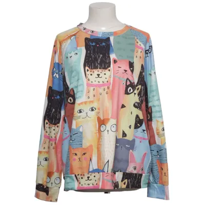 Sweatshirt (Meerkleurig) van Emery Rose Elastaan, Polyester