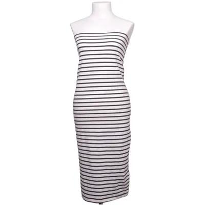 Robe longue (Blanc, Noir) de H&M Coton, Élasthane