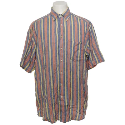 Kortärmad skjorta (Blå, Gul, Orange, Flerfärgad) från Gilberto Bomull