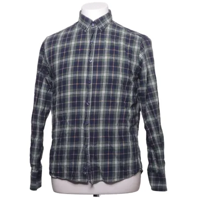 Chemise en flanelle (Vert, Bleu, Blanc) de Human Scales Coton