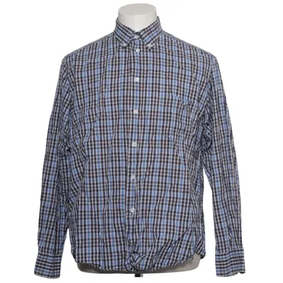 Overhemd (Blauw, Wit, Zwart) van Randolph Katoen