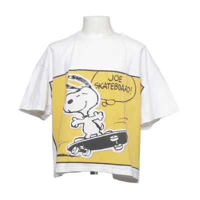T-shirt (Vit, Gul, Flerfärgad) från Zara x Peanuts Bomull