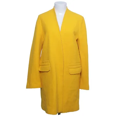 Frakke (Gul) fra Trf Outerwear Bomuld, Polyamid, Uld