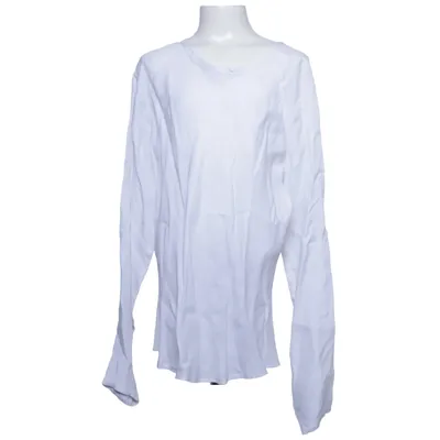 Langærmet t-shirt (Hvid) fra Colorado Denim Cupro, Viscose