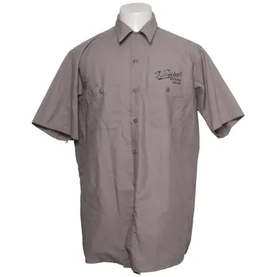 Short sleeve shirt (Gray) from Red Kap Cotton, Polyester