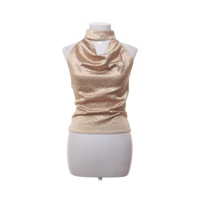 Halter neck top (Yellow) from Cider Polyester