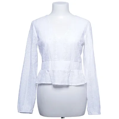 Blouse (Blanc) de Sinsay Coton