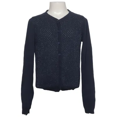 Cardigan (Blauw) van Someone Katoen, Metallvezel