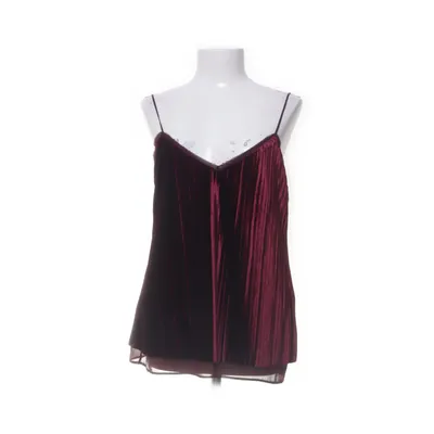 Tank Top (Red) from Massimo Dutti Elastane, Polyester