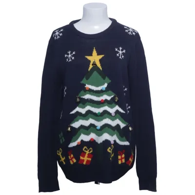 Christmas sweater (Blue, Multicolored) from Rue21 Acrylic, Cotton