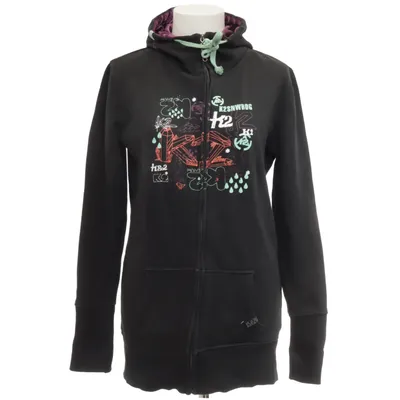 Huvtröja (Svart) från K2 Bomull, Polyester